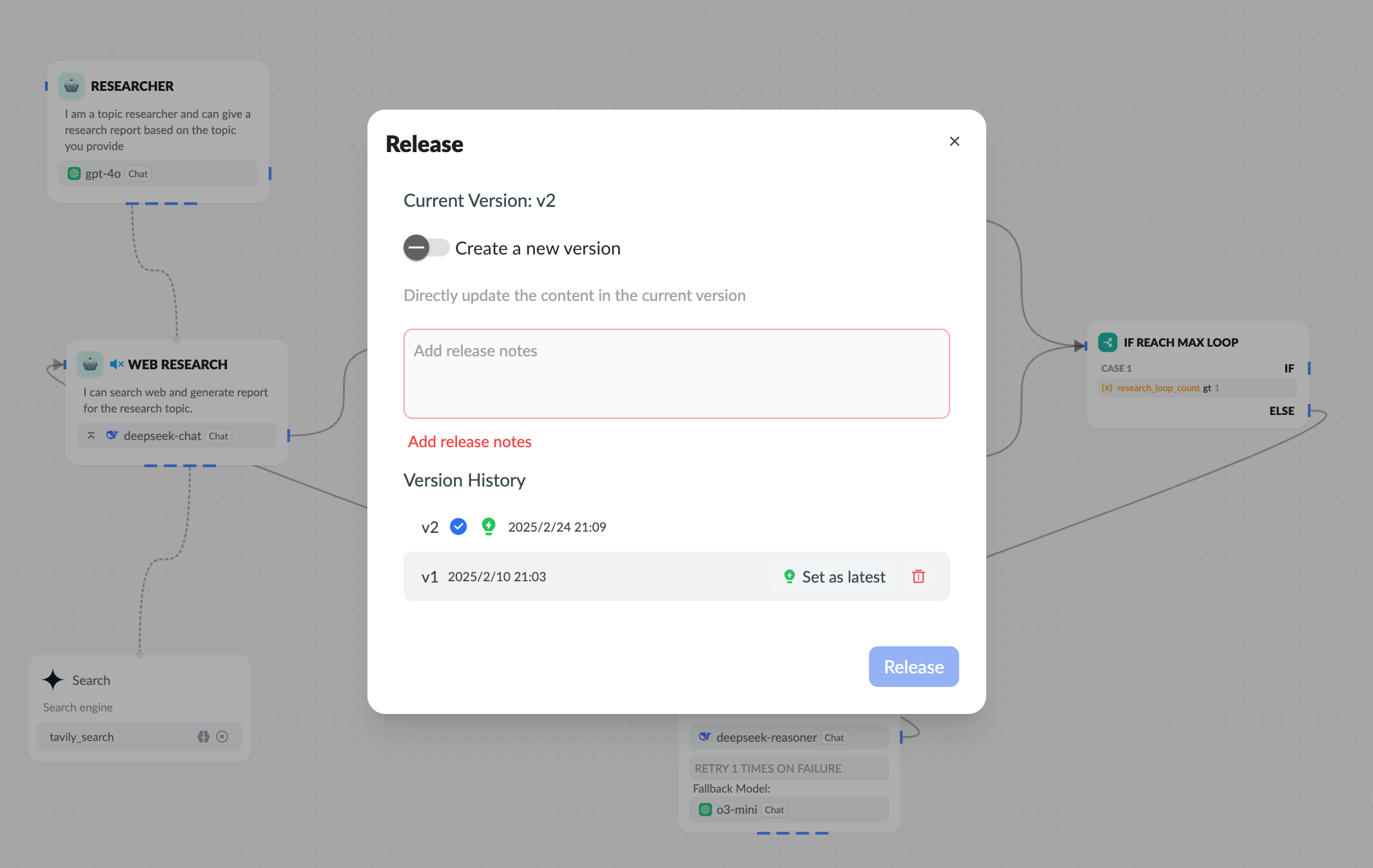 Publish new version